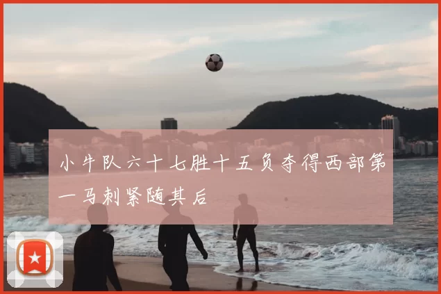 小牛队六十七胜十五负夺得西部第一马刺紧随其后