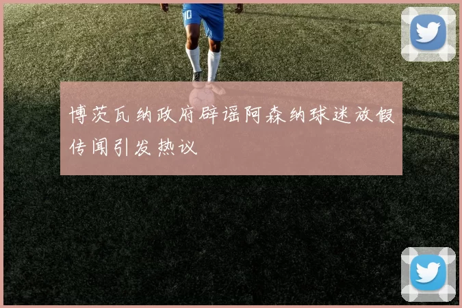 博茨瓦纳政府辟谣阿森纳球迷放假传闻引发热议